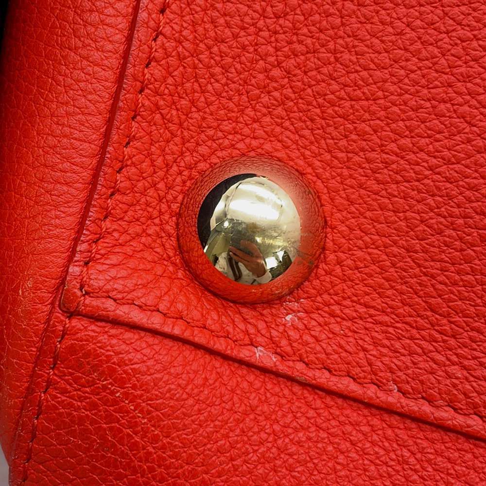 Delvaux Brillon GM 2way Shoulder Bag Red - Picture 10 of 16